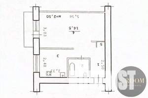 1-к квартира, вторичка, 30м2, 4/5 этаж