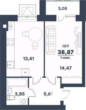 Фото квартиры на продажу (1)