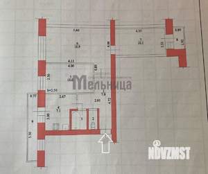 3-к квартира, вторичка, 61м2, 7/9 этаж