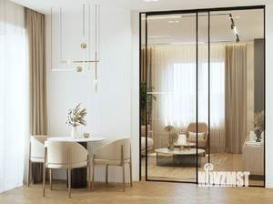 2-к квартира, строящийся дом, 58м2, 9/25 этаж
