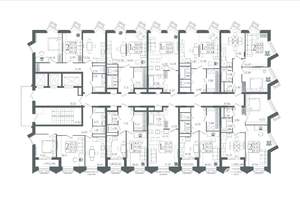 2-к квартира, вторичка, 58м2, 4/22 этаж