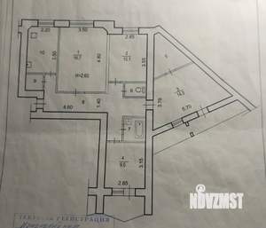 4-к квартира, вторичка, 83м2, 6/9 этаж
