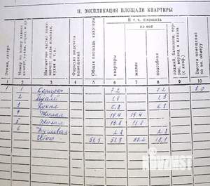 2-к квартира, вторичка, 51м2, 1/3 этаж