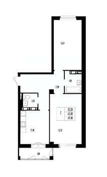 Студия квартира, вторичка, 69м2, 1/17 этаж