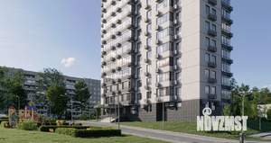 2-к квартира, строящийся дом, 49м2, 17/19 этаж
