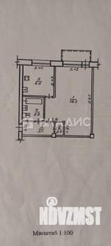 1-к квартира, вторичка, 32м2, 2/4 этаж