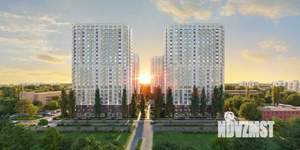 2-к квартира, строящийся дом, 55м2, 6/24 этаж