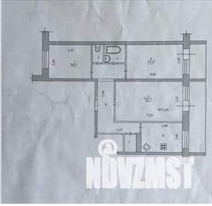 3-к квартира, вторичка, 68м2, 8/9 этаж