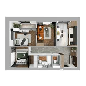 3-к квартира, вторичка, 62м2, 2/10 этаж