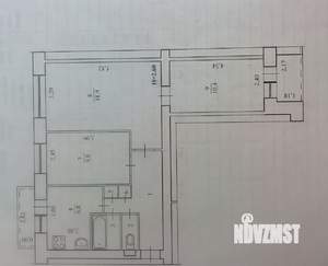 3-к квартира, вторичка, 59м2, 9/10 этаж