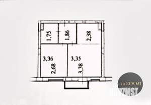 1-к квартира, вторичка, 32м2, 7/10 этаж