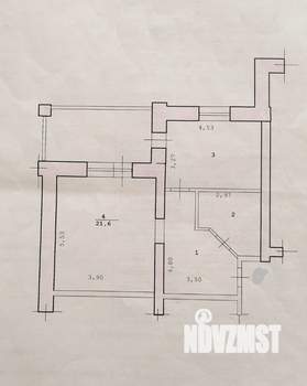 2-к квартира, вторичка, 60м2, 2/6 этаж