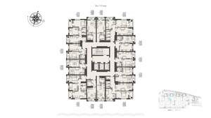 Студия квартира, вторичка, 27м2, 4/17 этаж