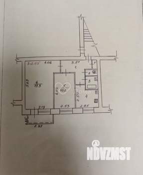 2-к квартира, вторичка, 47м2, 6/9 этаж