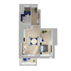 2-к квартира, вторичка, 47м2, 18/24 этаж