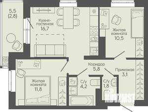 Фото квартиры на продажу (1)