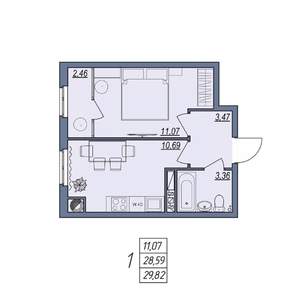 Фото квартиры на продажу (1)