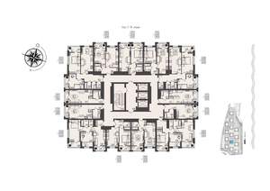 1-к квартира, вторичка, 35м2, 15/17 этаж