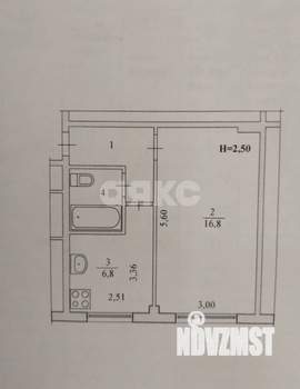 1-к квартира, вторичка, 31м2, 1/5 этаж