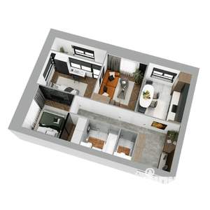 3-к квартира, вторичка, 62м2, 2/10 этаж