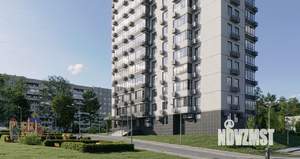2-к квартира, строящийся дом, 60м2, 19/19 этаж