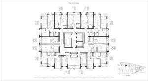 2-к квартира, вторичка, 53м2, 4/17 этаж