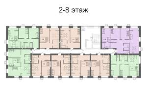3-к квартира, вторичка, 63м2, 7/9 этаж