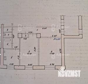 2-к квартира, вторичка, 61м2, 5/5 этаж