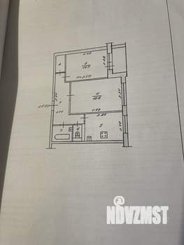 2-к квартира, вторичка, 52м2, 6/9 этаж
