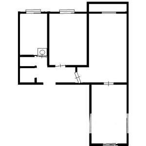 3-к квартира, вторичка, 59м2, 3/9 этаж