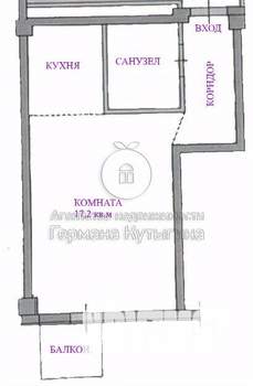 1-к квартира, вторичка, 30м2, 8/10 этаж