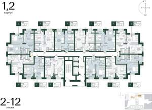 2-к квартира, вторичка, 55м2, 10/24 этаж