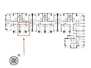 2-к квартира, вторичка, 66м2, 8/9 этаж