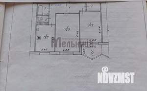 2-к квартира, вторичка, 53м2, 8/9 этаж