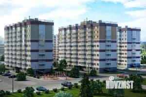 1-к квартира, строящийся дом, 37м2, 6/19 этаж