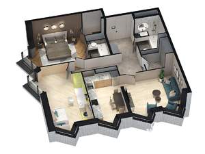 4-к квартира, вторичка, 94м2, 17/21 этаж