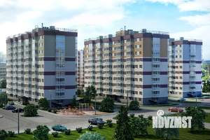 2-к квартира, строящийся дом, 61м2, 11/19 этаж