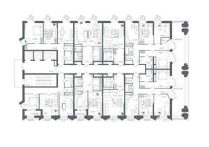 2-к квартира, вторичка, 58м2, 11/22 этаж