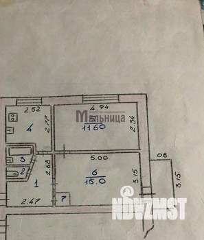 2-к квартира, вторичка, 40м2, 3/5 этаж