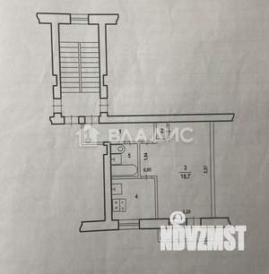 1-к квартира, вторичка, 32м2, 2/5 этаж