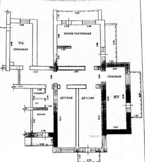 4-к квартира, вторичка, 158м2, 5/17 этаж