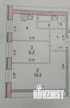 2-к квартира, вторичка, 41м2, 2/5 этаж