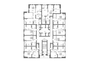 1-к квартира, вторичка, 41м2, 19/24 этаж