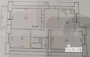 3-к квартира, вторичка, 59м2, 4/5 этаж