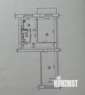 2-к квартира, вторичка, 46м2, 4/5 этаж