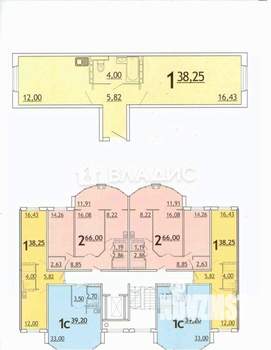 1-к квартира, вторичка, 38м2, 2/10 этаж