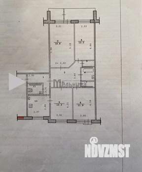 4-к квартира, вторичка, 89м2, 6/10 этаж