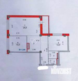 3-к квартира, вторичка, 73м2, 6/10 этаж