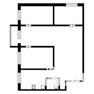4-к квартира, вторичка, 61м2, 4/5 этаж