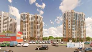 1-к квартира, вторичка, 43м2, 17/19 этаж